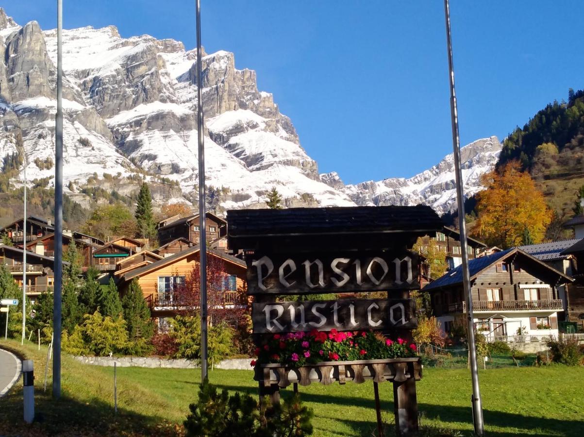 B&B Chalet Rustica Inden, Leukerbad Exteriér fotografie