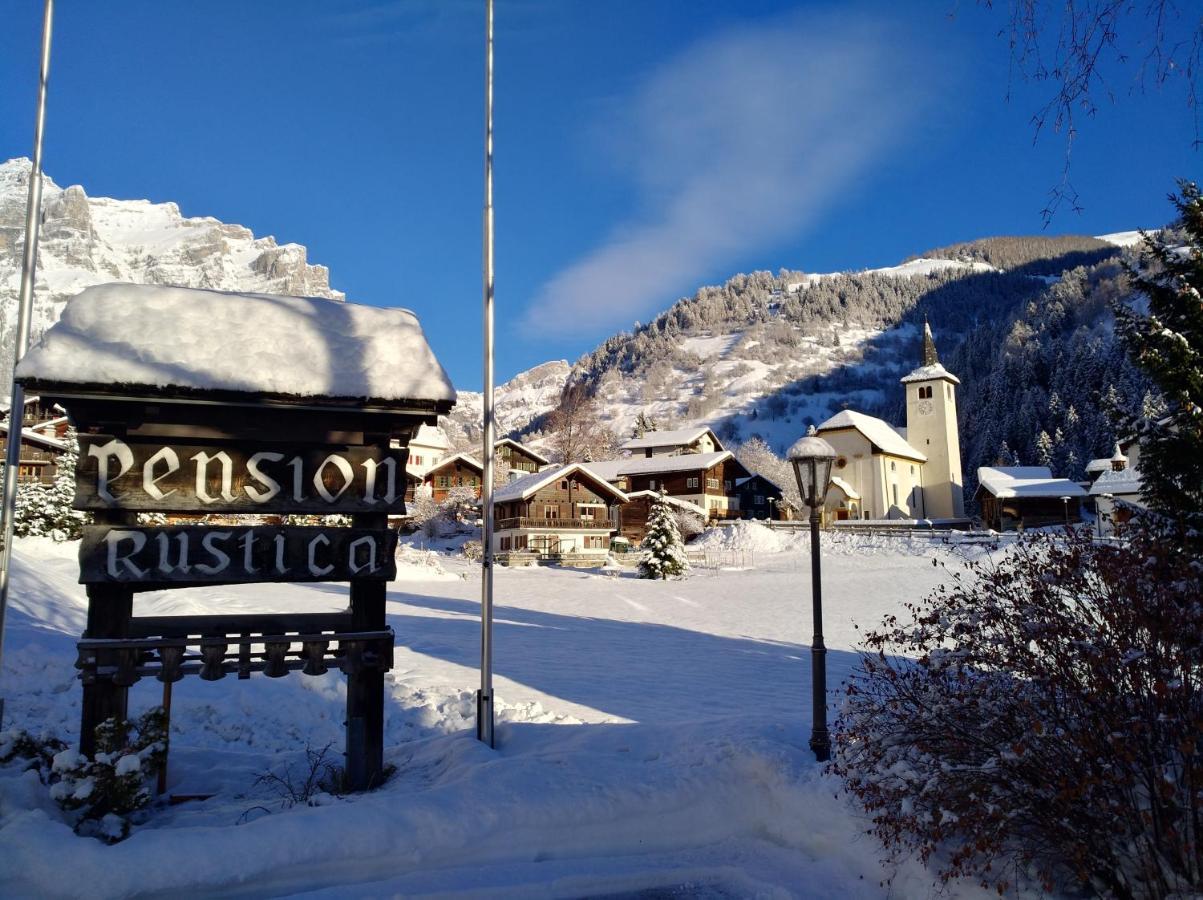 B&B Chalet Rustica Inden, Leukerbad Exteriér fotografie