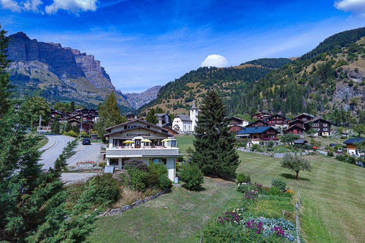 B&B Chalet Rustica Inden, Leukerbad Exteriér fotografie