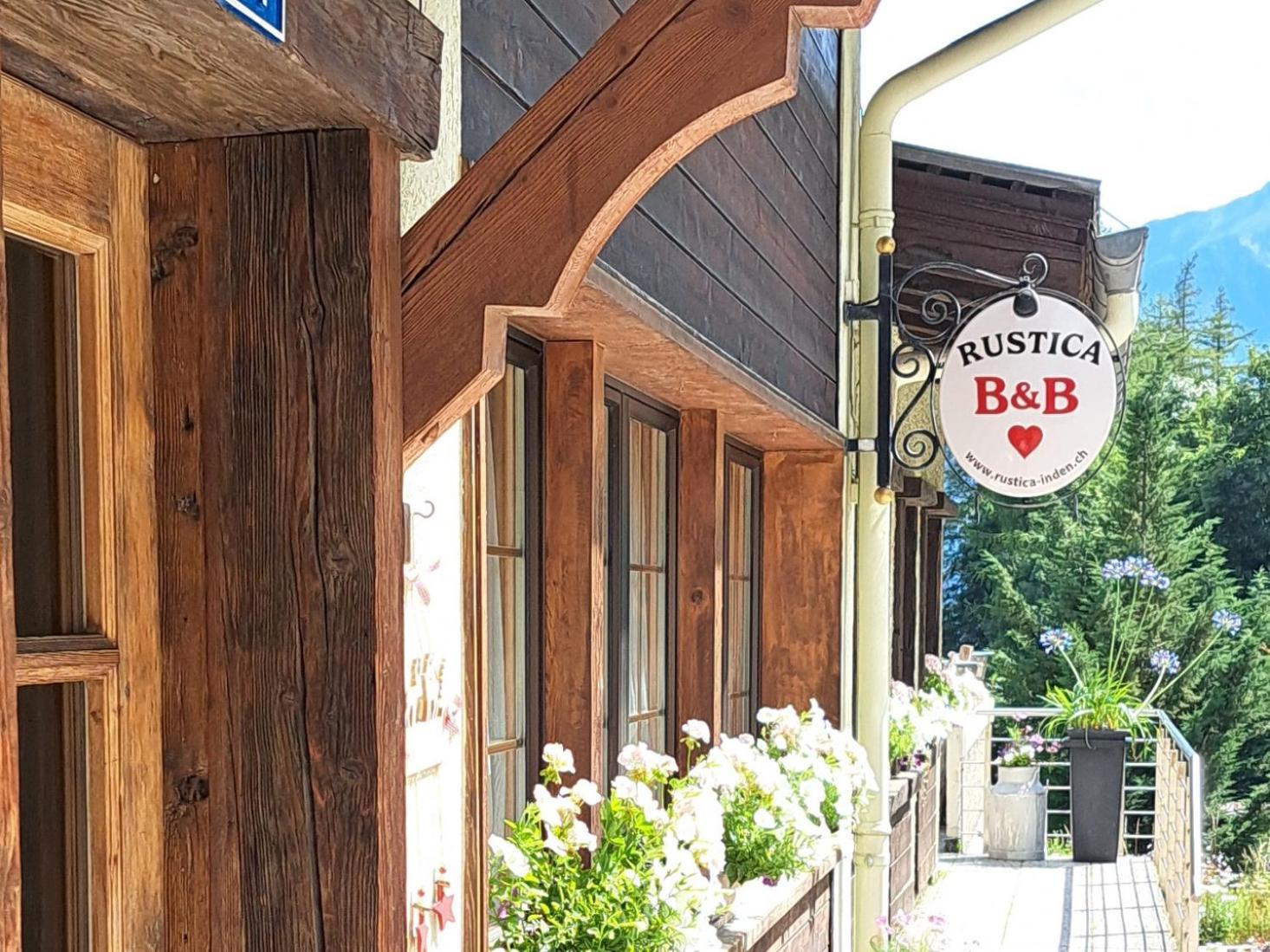 B&B Chalet Rustica Inden, Leukerbad Exteriér fotografie