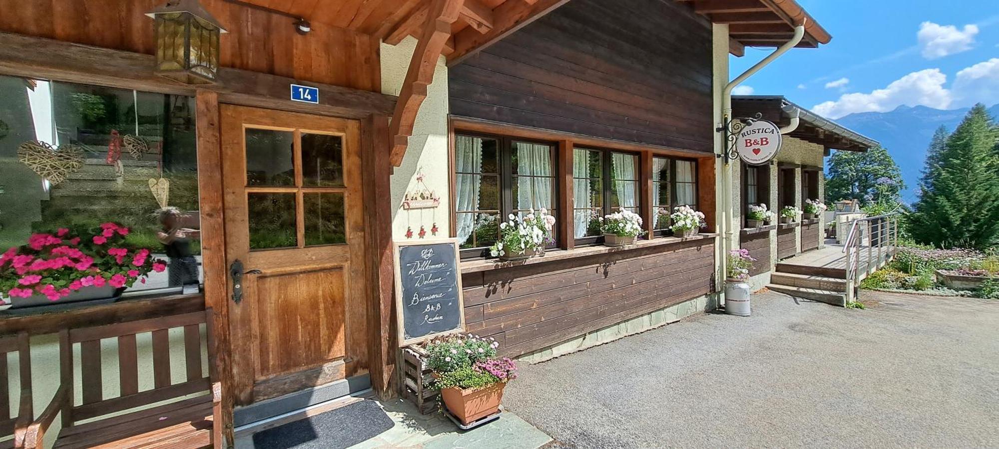 B&B Chalet Rustica Inden, Leukerbad Exteriér fotografie