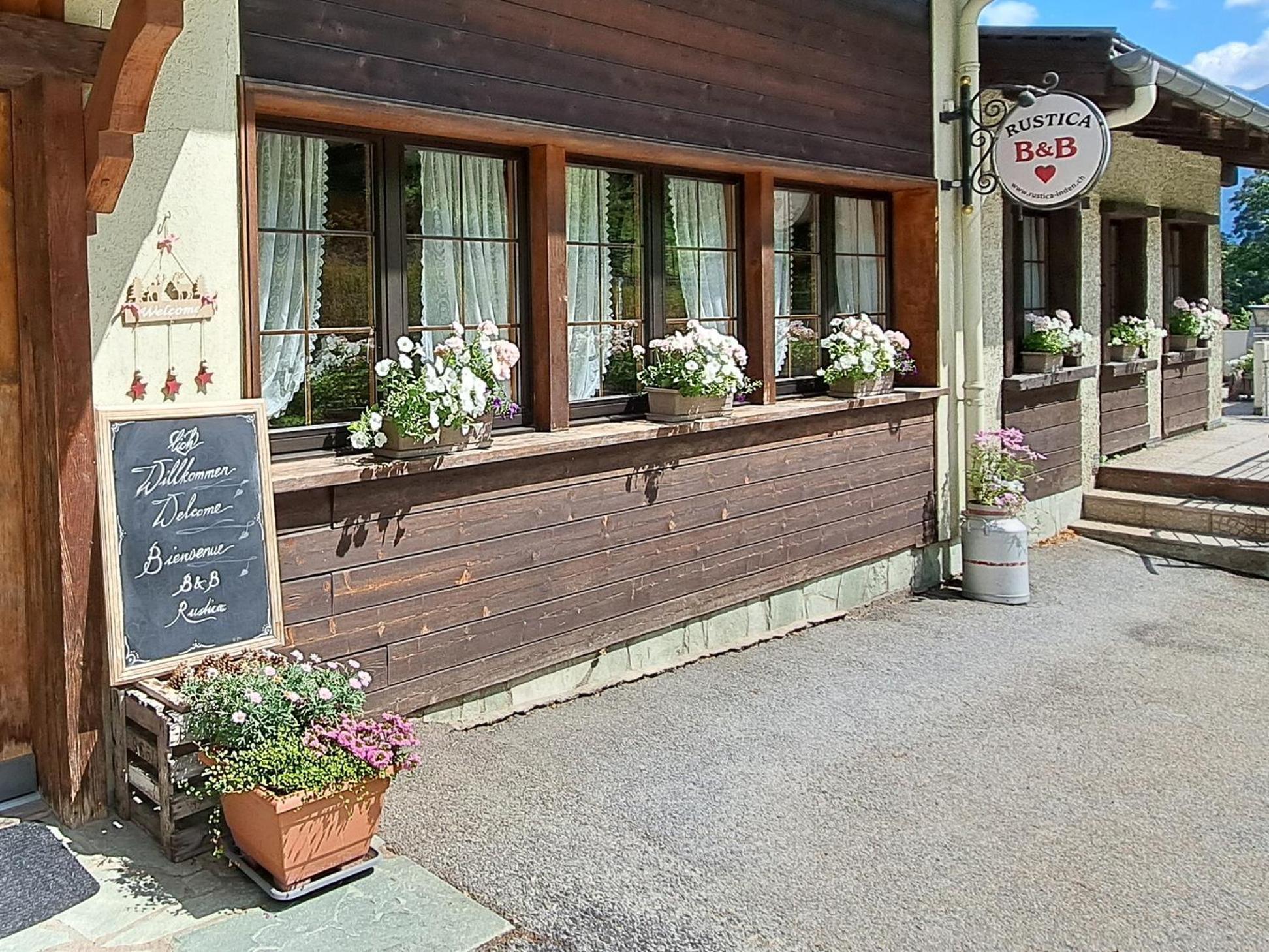B&B Chalet Rustica Inden, Leukerbad Exteriér fotografie