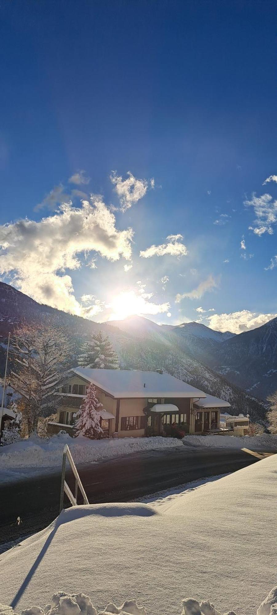 B&B Chalet Rustica Inden, Leukerbad Exteriér fotografie